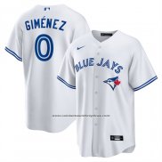 Camiseta Beisbol Hombre Toronto Blue Jays Andres Gimenez Primera Replica Blanco