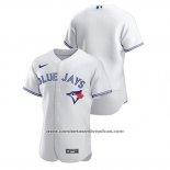 Camiseta Beisbol Hombre Toronto Blue Jays Autentico Blanco
