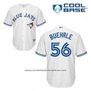 Camiseta Beisbol Hombre Toronto Blue Jays Mark Buehrle 56 Blanco Primera Cool Base