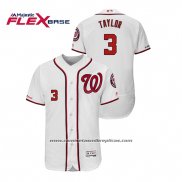 Camiseta Beisbol Hombre Washington Nationals Michael A. Taylor Flex Base Blanco