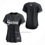 Camiseta Beisbol Mujer Chicago White Sox City Connect Limited Negro