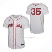 Camiseta Beisbol Nino Boston Red Sox Garrett Crochet Limited Blanco