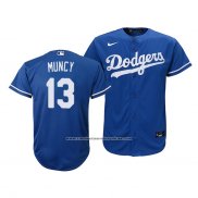 Camiseta Beisbol Nino Los Angeles Dodgers Max Muncy Replica Alterno 2020 Azul