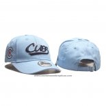 Gorra Chicago Cubs Adjustable Throwback 9TWENTY Azul Claro