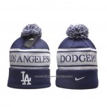 Gorro Beanie Los Angeles Dodgers Stripe Peak Azul