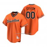 Camiseta Beisbol Hombre Baltimore Orioles Personalizada Cooperstown Collection Alterno Naranja