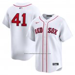 Camiseta Beisbol Hombre Boston Red Sox Chris Sale Primera Limited Blanco
