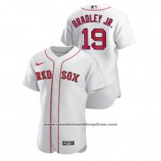 Camiseta Beisbol Hombre Boston Red Sox Jackie Bradley Jr. Autentico Blanco