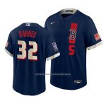 Camiseta Beisbol Hombre Boston Red Sox Matt Barnes 2021 All Star Replica Azul