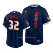 Camiseta Beisbol Hombre Boston Red Sox Matt Barnes 2021 All Star Replica Azul