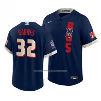 Camiseta Beisbol Hombre Boston Red Sox Matt Barnes 2021 All Star Replica Azul
