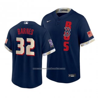 Camiseta Beisbol Hombre Boston Red Sox Matt Barnes 2021 All Star Replica Azul
