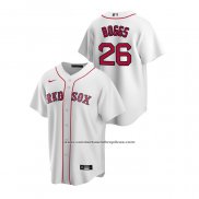 Camiseta Beisbol Hombre Boston Red Sox Wade Boggs Replica Primera Blanco