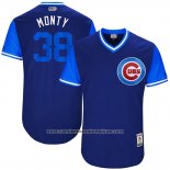 Camiseta Beisbol Hombre Chicago Cubs 2017 Little League World Series 38 Mike Montgomery