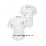 Camiseta Beisbol Hombre Chicago Cubs Kyle Ryan 2019 Players Weekend Kr91 Replica Blanco