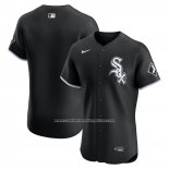 Camiseta Beisbol Hombre Chicago White Sox Alterno 2 Elite Negro