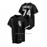 Camiseta Beisbol Hombre Chicago White Sox Eloy Jimenez Replica Alterno Negro