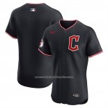 Camiseta Beisbol Hombre Cleveland Guardians Elite Azul