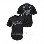Camiseta Beisbol Hombre Detroit Tigers Blaine Hardy 2019 Players Weekend Hardy Boy Replica Negro