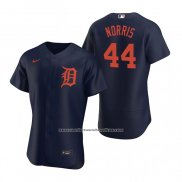 Camiseta Beisbol Hombre Detroit Tigers Daniel Norris Autentico Alterno 2020 Azul