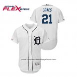 Camiseta Beisbol Hombre Detroit Tigers Jacoby Jones Flex Base Blanco