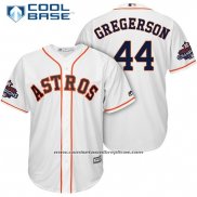 Camiseta Beisbol Hombre Houston Astros Luke Gregerson Blanco Cool Base