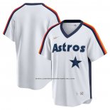 Camiseta Beisbol Hombre Houston Astros Primera Cooperstown Collection Logo Blanco