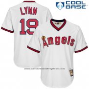 Camiseta Beisbol Hombre Los Angeles Angels Frojo Lynn Blanco Cool Base