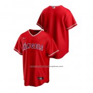Camiseta Beisbol Hombre Los Angeles Angels Replica Alterno Rojo