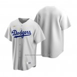 Camiseta Beisbol Hombre Los Angeles Dodgers Cooperstown Collection Primera Blanco