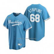Camiseta Beisbol Hombre Los Angeles Dodgers Ross Stripling Cooperstown Collection Alterno Azul