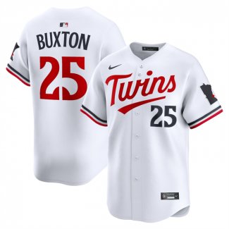 Camiseta Beisbol Hombre Minnesota Twins Byron Buxton Alterno Limited Blanco