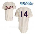 Camiseta Beisbol Hombre Minnesota Twins Kent Hrbek 14 Crema Alterno Cool Base