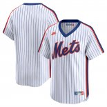 Camiseta Beisbol Hombre New York Mets Cooperstown Limited Primera Blanco