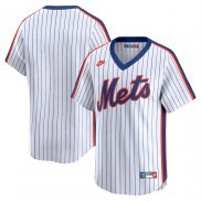 Camiseta Beisbol Hombre New York Mets Cooperstown Limited Primera Blanco