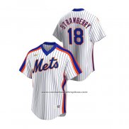 Camiseta Beisbol Hombre New York Mets Darryl Strawberry Cooperstown Collection Primera Blanco