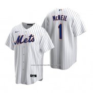 Camiseta Beisbol Hombre New York Mets Jeff Mcneil 1 Replica Primera Blanco