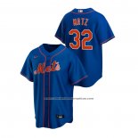 Camiseta Beisbol Hombre New York Mets Steven Matz Replica Alterno Azul