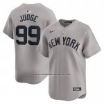 Camiseta Beisbol Hombre New York Yankees Aaron Judge Segunda Limited Gris