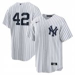 Camiseta Beisbol Hombre New York Yankees Mariano Rivera Replica Blanco