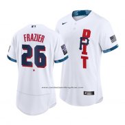 Camiseta Beisbol Hombre Pittsburgh Pirates Adam Frazier 2021 All Star Autentico Blanco