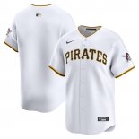 Camiseta Beisbol Hombre Pittsburgh Pirates Limited Primera Blanco