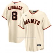 Camiseta Beisbol Hombre San Francisco Giants Bryce Eldridge Primera Replica Crema