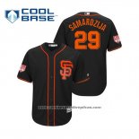 Camiseta Beisbol Hombre San Francisco Giants Jeff Samardzija Cool Base Entrenamiento de Primavera 2019 Negro