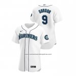 Camiseta Beisbol Hombre Seattle Mariners Dee Gordon Autentico 2020 Primera Blanco