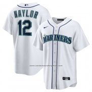 Camiseta Beisbol Hombre Seattle Mariners Josh Naylor Primera Replica Blanco