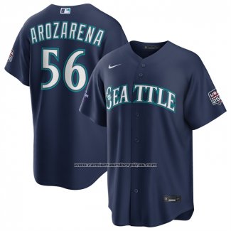Camiseta Beisbol Hombre Seattle Mariners Randy Arozarena 2026 All Star Replica Azul