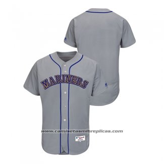 Camiseta Beisbol Hombre Seattle Mariners Turn Back The Clock 1989 Autentico Gris