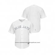 Camiseta Beisbol Hombre Toronto Blue Jays 2019 Players Weekend Replica Blanco1