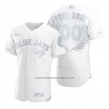 Camiseta Beisbol Hombre Toronto Blue Jays Personalizada Awards Collection Blanco